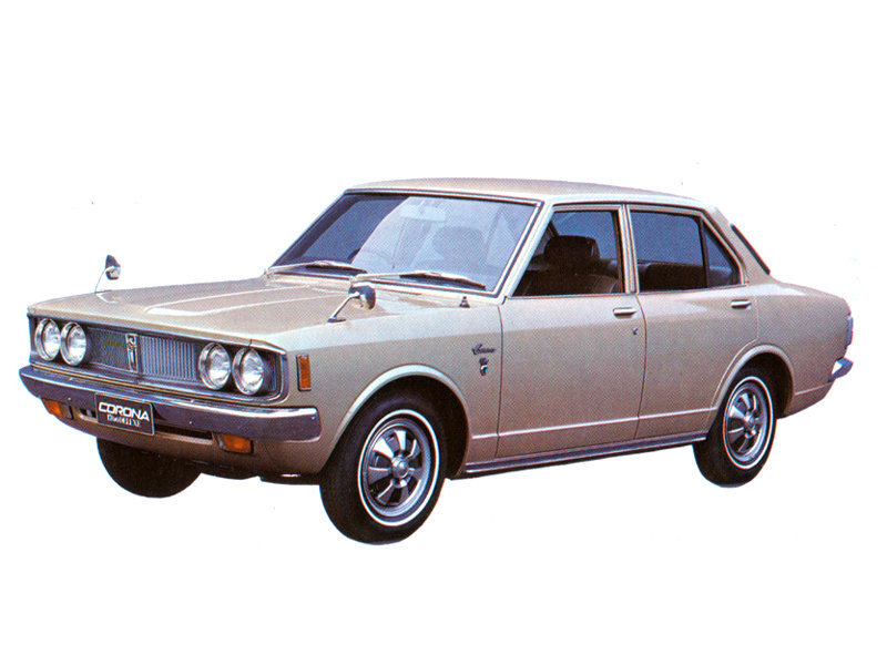 Toyota Corona (RT81, RT84) 4 поколение, рестайлинг, седан (08.1971 - 07.1972)